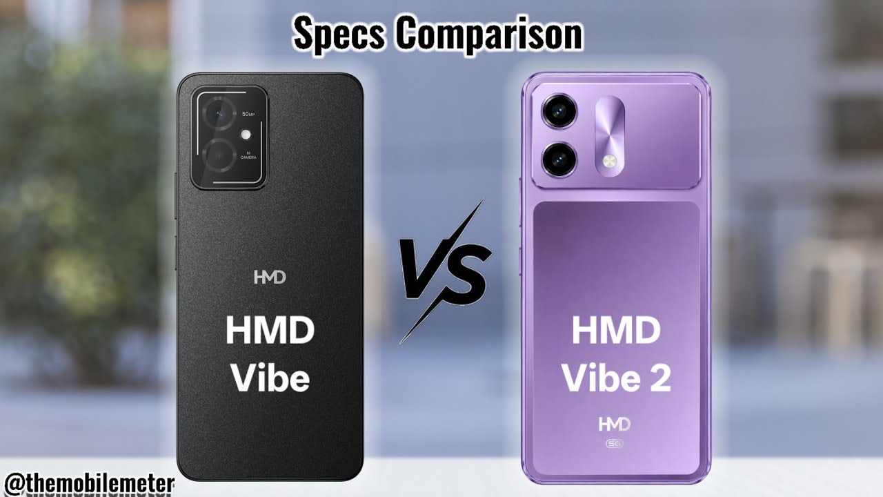 HMD Vibe 5G vs HMD Vibe 2 5G || Specs Comparison 