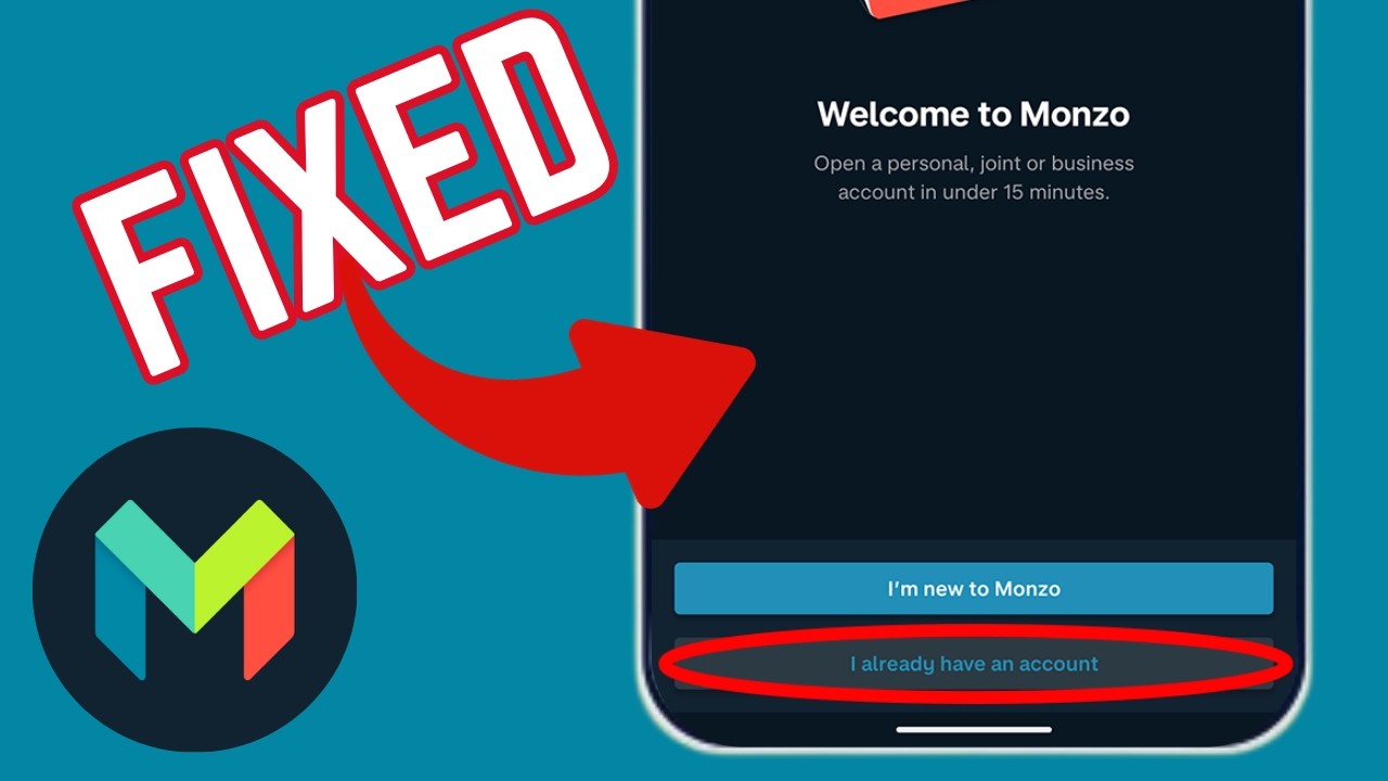 How To Fix Unable To Log Into Monzo Mobile Bank App