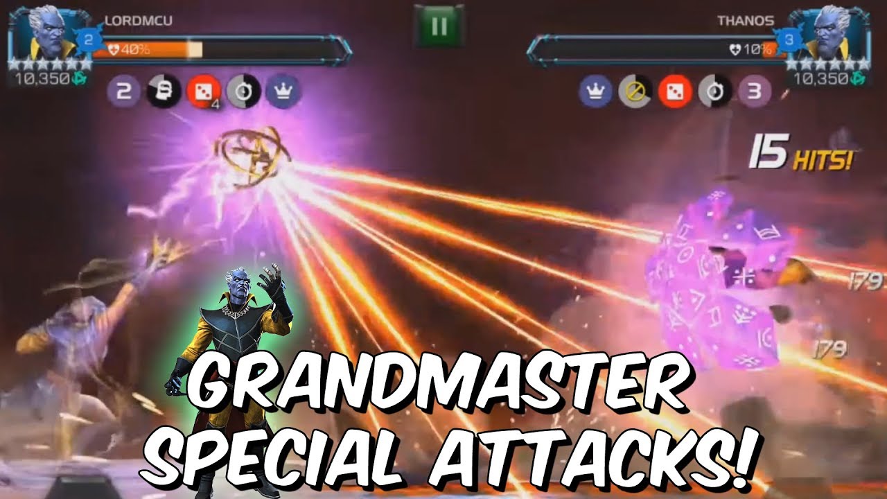 Grandmaster Boss Special Attacks ARE A WHOLE NEW LEVEL!!! - Marvel Contest of Champions
