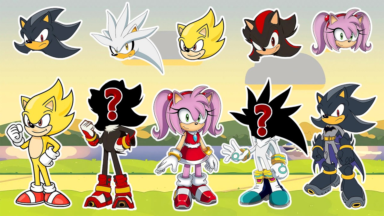 Sonic Quiz: Can You Guess the Missing Characters?! 🤔⚡ | Funny Sonic Animation