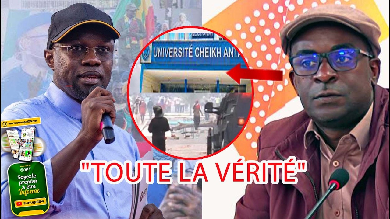 Tensions à l’UCAD : la sortie musclée de Sonko analysée cash par Samba Ndiaye