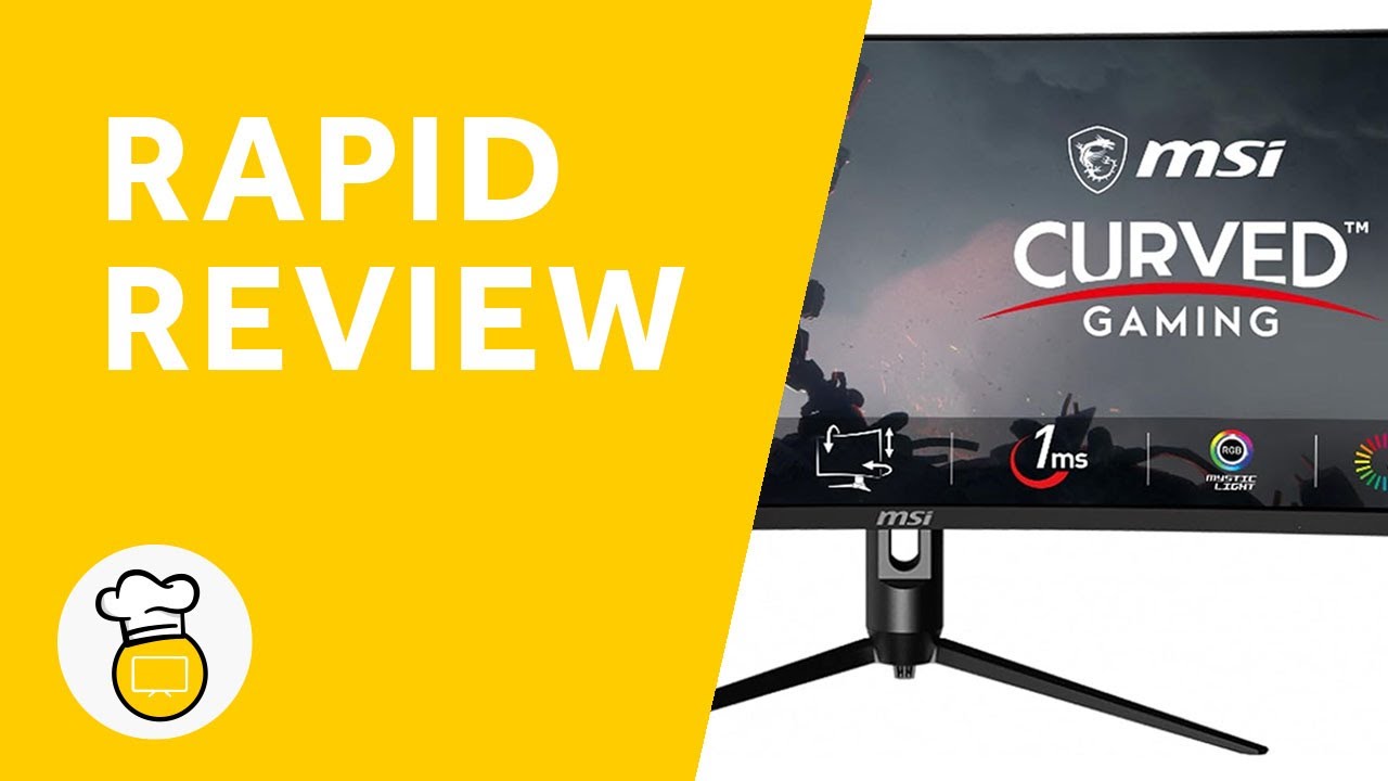 MSI Optix MAG342CQR: Curved Gaming Monitor Rapid Review!