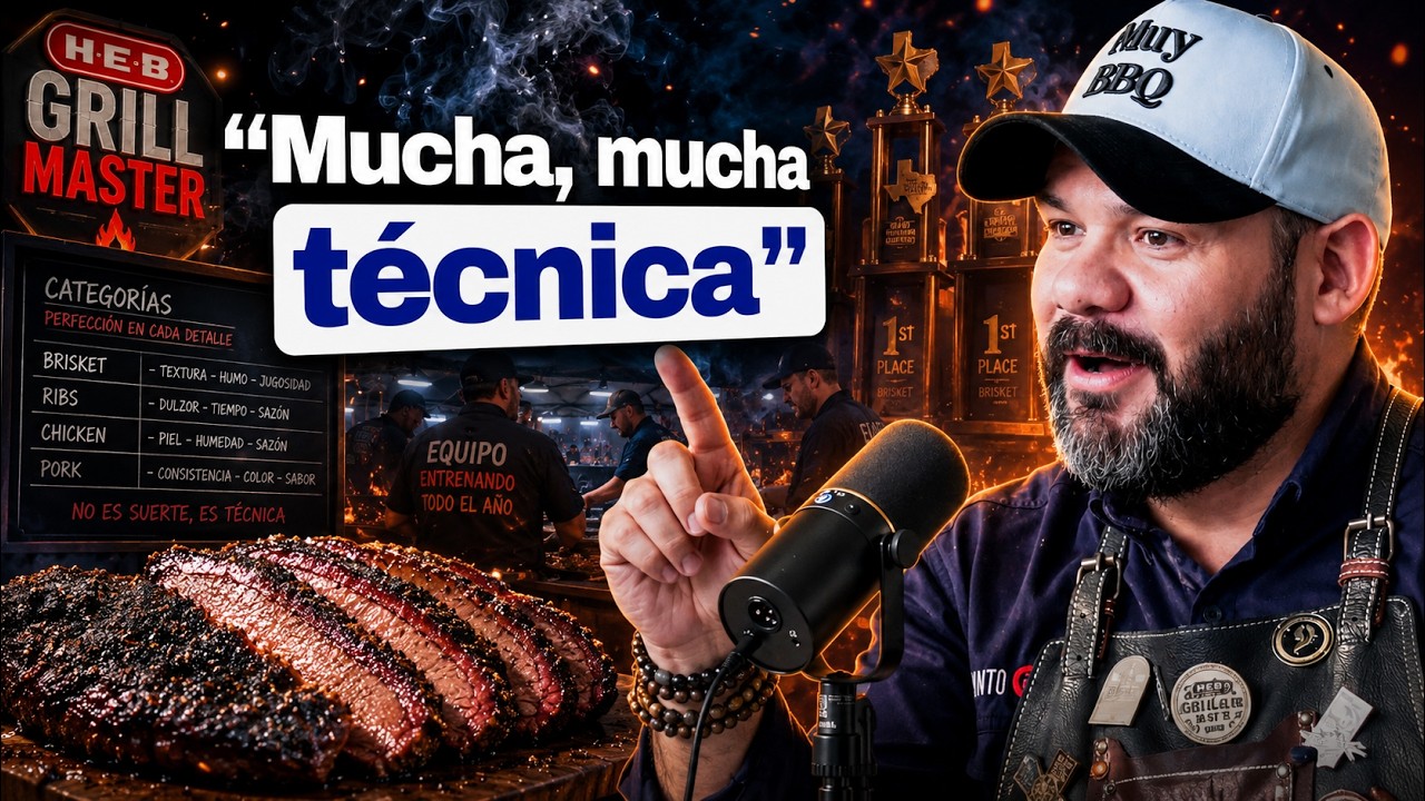 Profesor compite en la parrilla más grande de Latino America