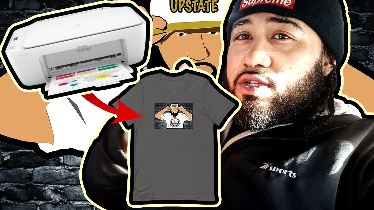 Deskjet 2752e Set Up And Testing Out On T Shirt
