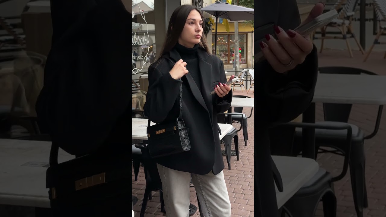 Saint Laurent Manhattan Medium Leather Shoulder Bag Black Croco