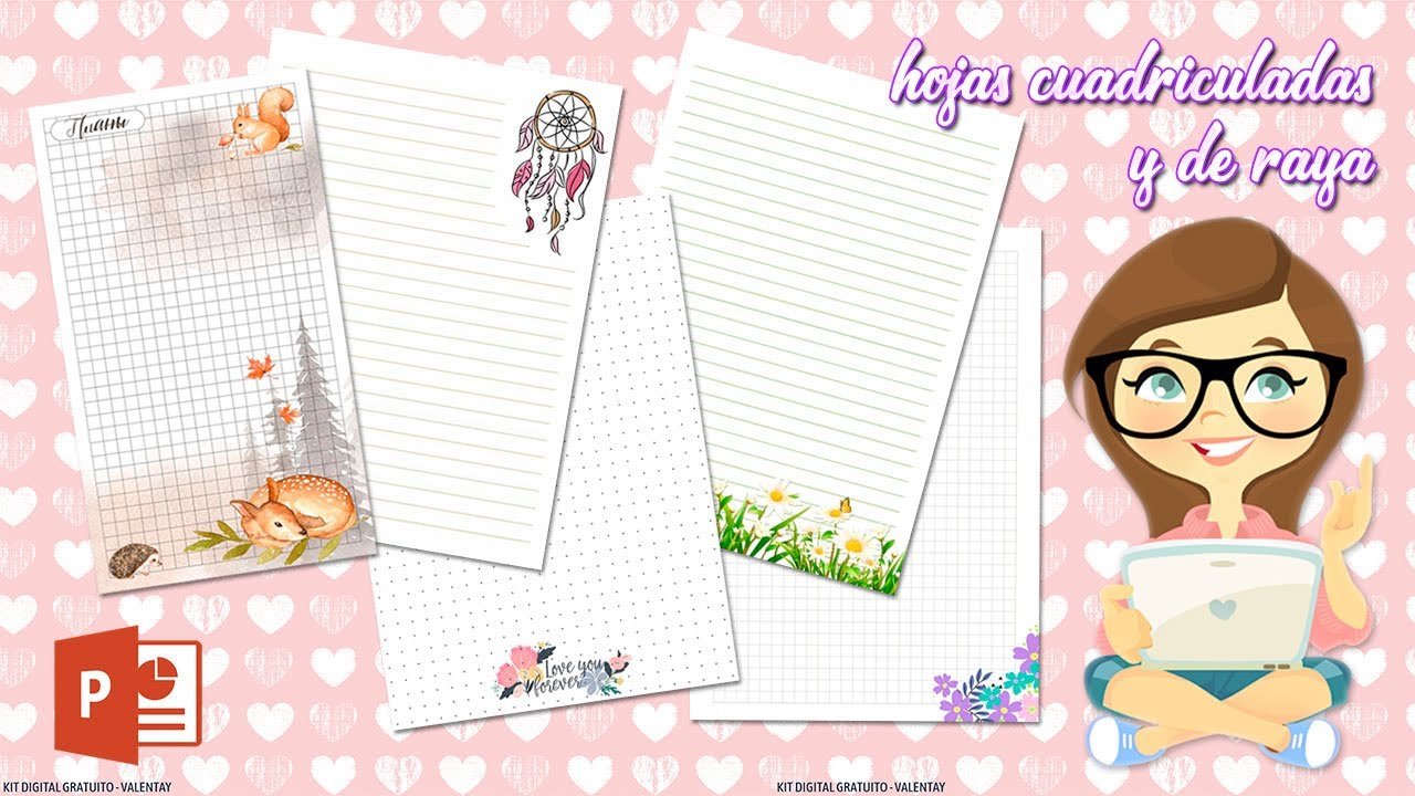 😱¿Cómo realizar hojas rayadas y cuadriculadas en PowerPoint?😱