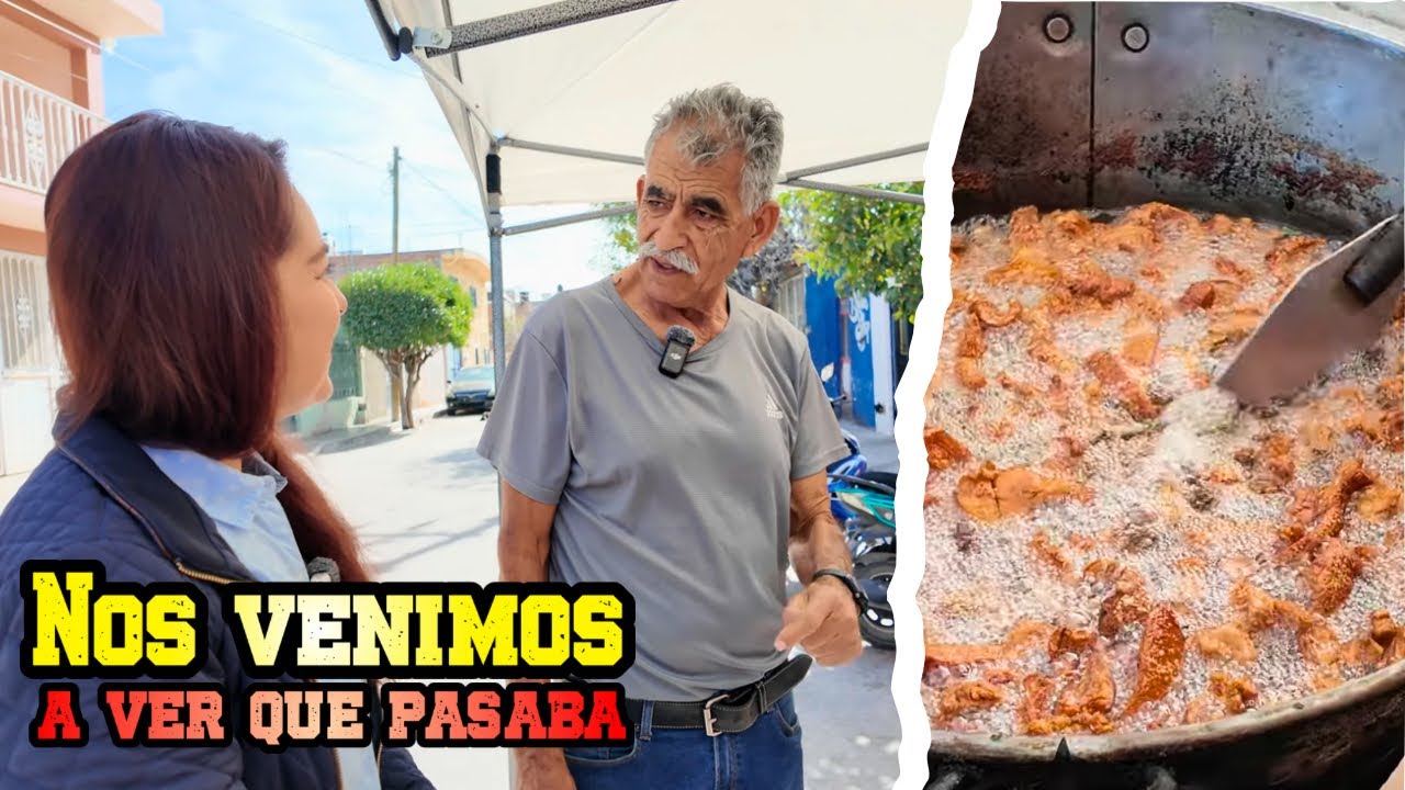 Se vino del campo SIN DINERO y hoy hace los CHICHARRONES más SABROSOS