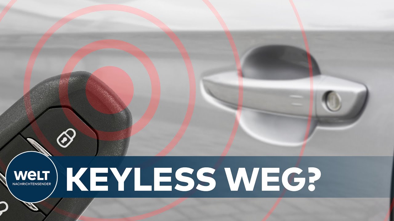 KEYLESS GO: So schlecht sind Autos mit schlüssellosen Systemen vor Diebstahl geschützt