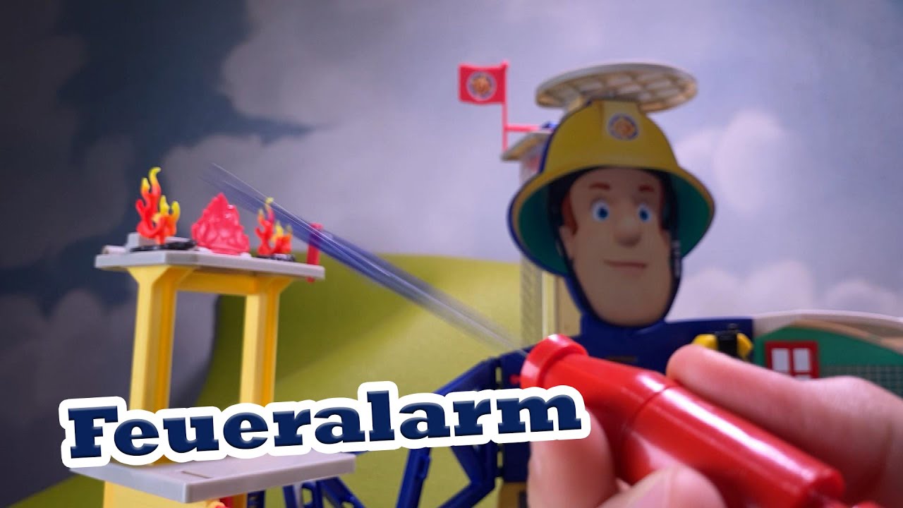 Feueralarm auf der Wache von Feuerwehrmann Sam und Verbrecher auf freiem Fuß