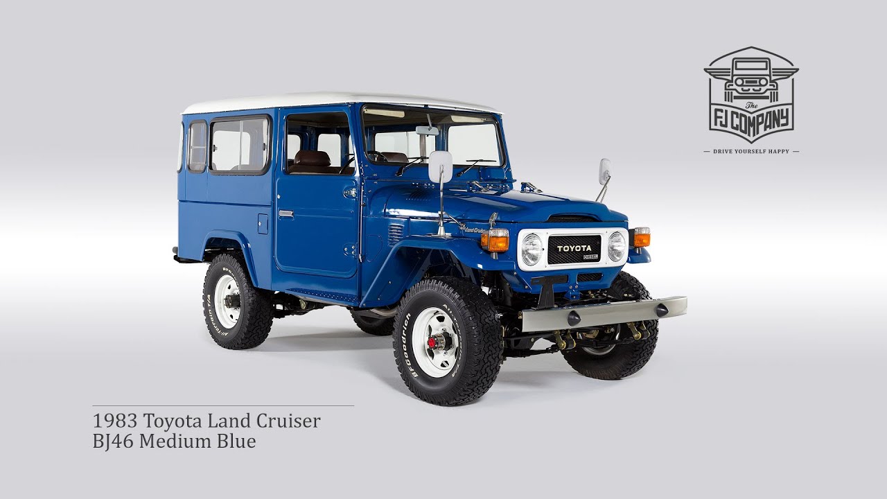 1983 Toyota Land Cruiser BJ46 Medium Blue Restoration Process Full HD