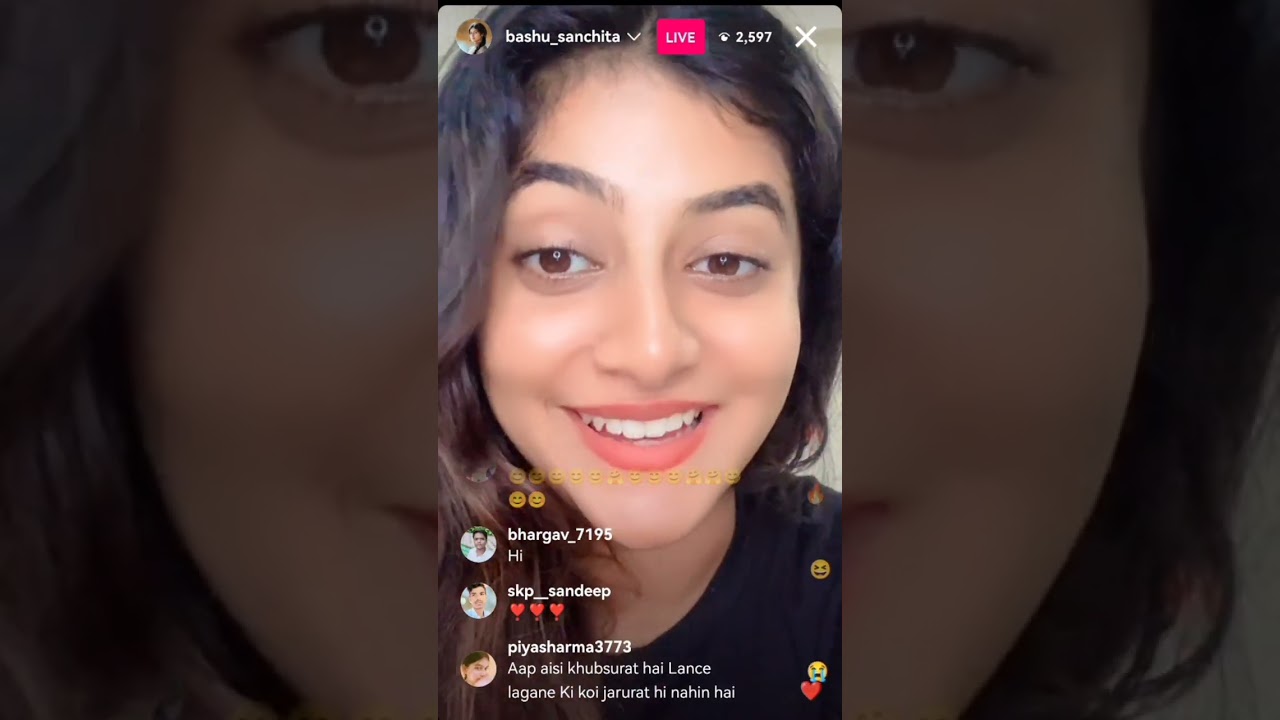 Sanchita bashu live ! AAJ To maine videos banaya hi nahi