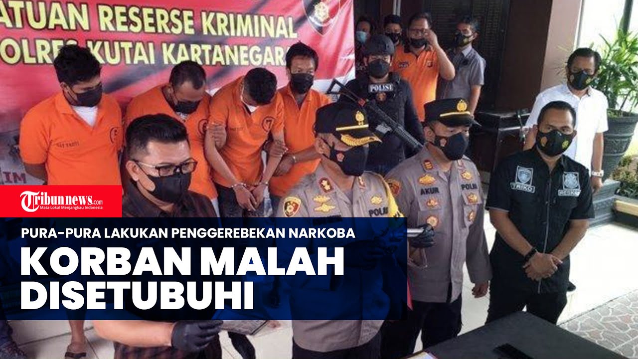 Modus Pura-pura Lakukan Penggerebekan Narkoba, 4 Pria Lakukan Pencurian, Korban Juga Dirudapaksa