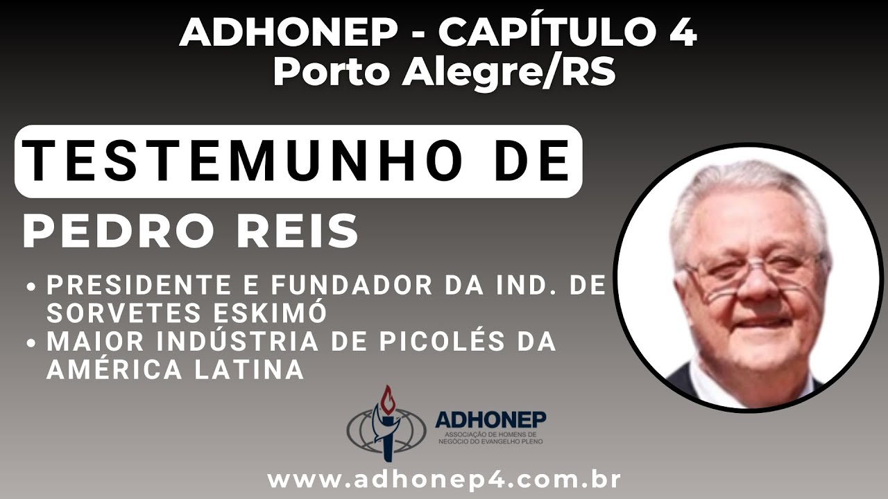 TV ADHONEP - Testemunho de Pedro Reis (Fundador e Presidente da Eskimó Indústria de Sorvetes)