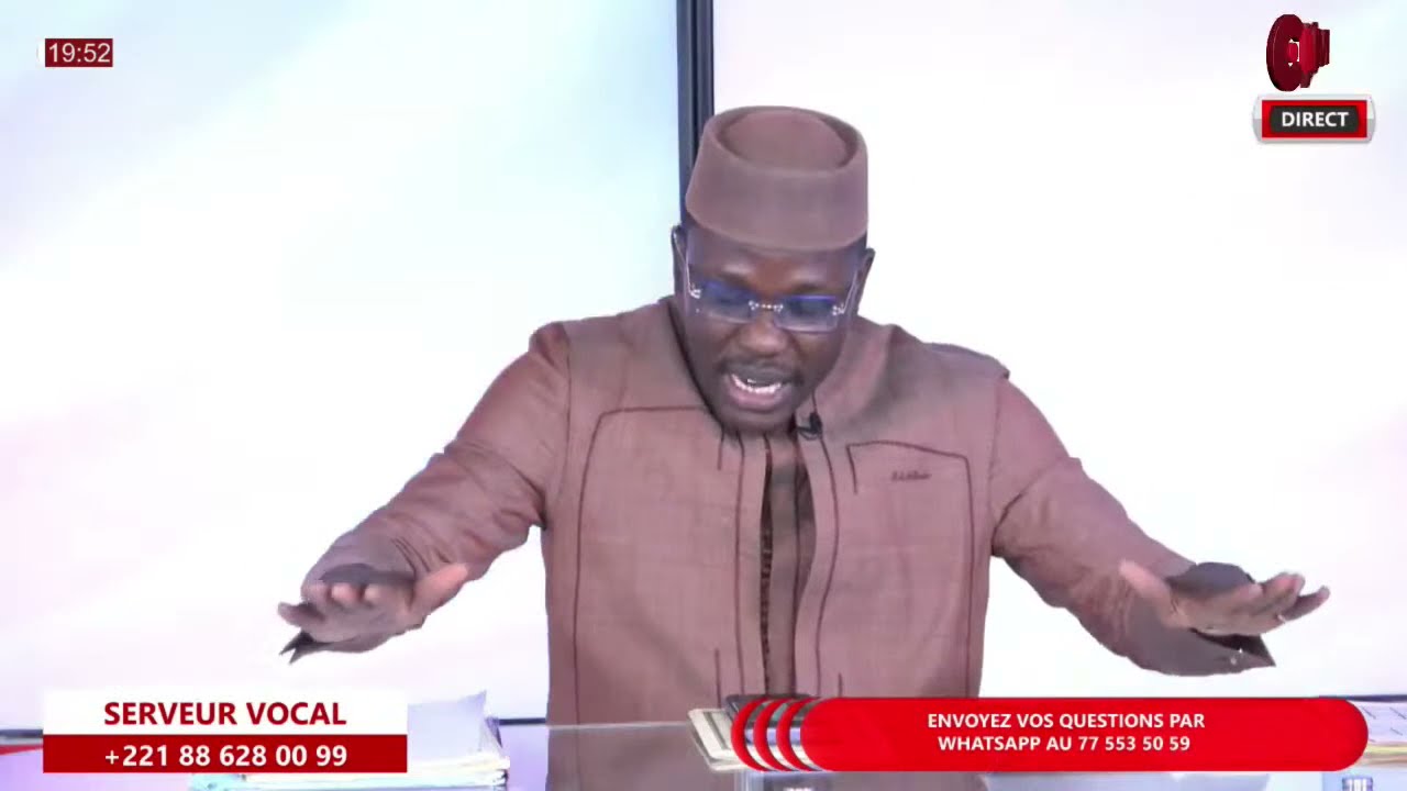 🛑 CNM LIVE : SUIVEZ Serigne Mame Mor Mbacke dans TAANE CI DINE THEME : LAAB