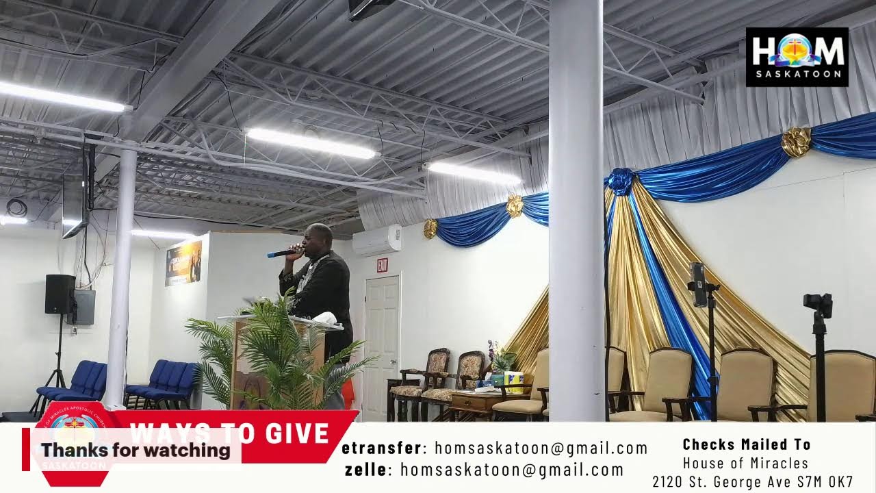 House of Miracles Apostolic Church Int'l (Saskatoon)