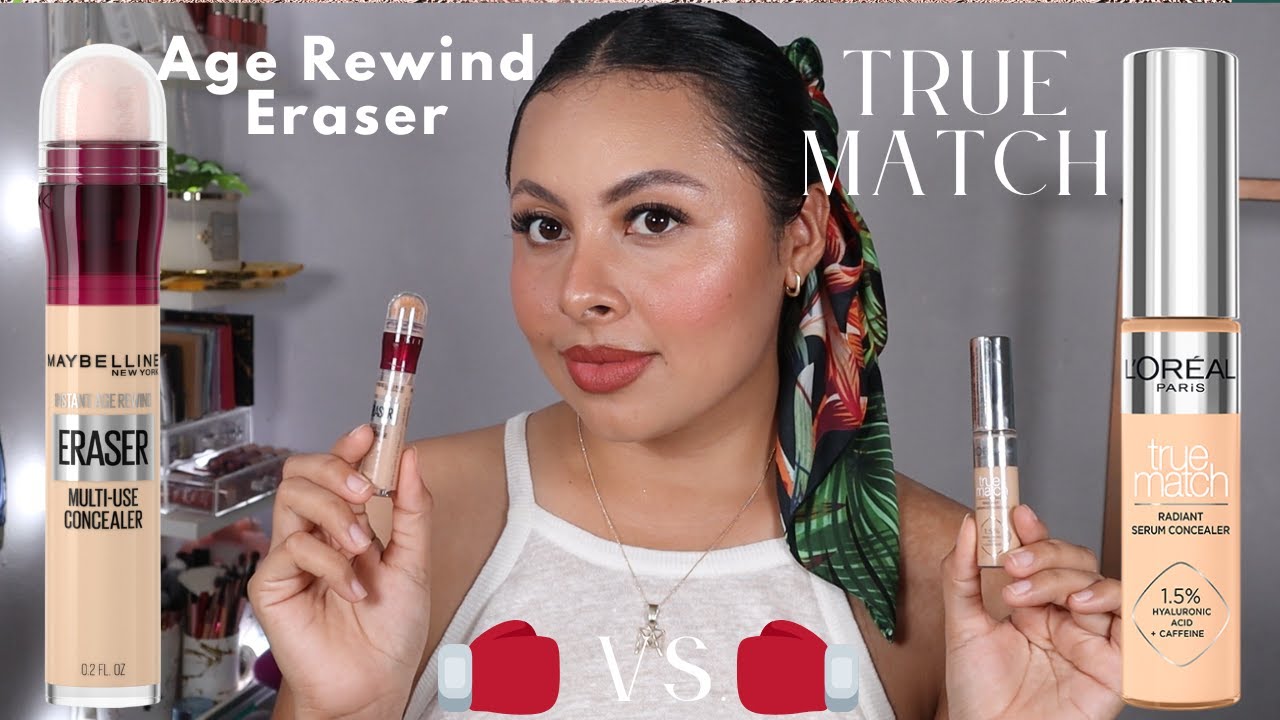 correctores: TRUE MATCH LOREAL VS. INSTANT AGE REWIND MAYBELLINE | HolaLizy 🦋