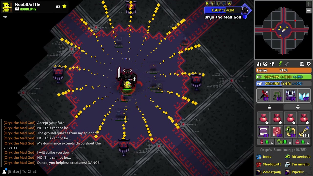 (rotmg o3) Oryx 3 WR 38 seconds