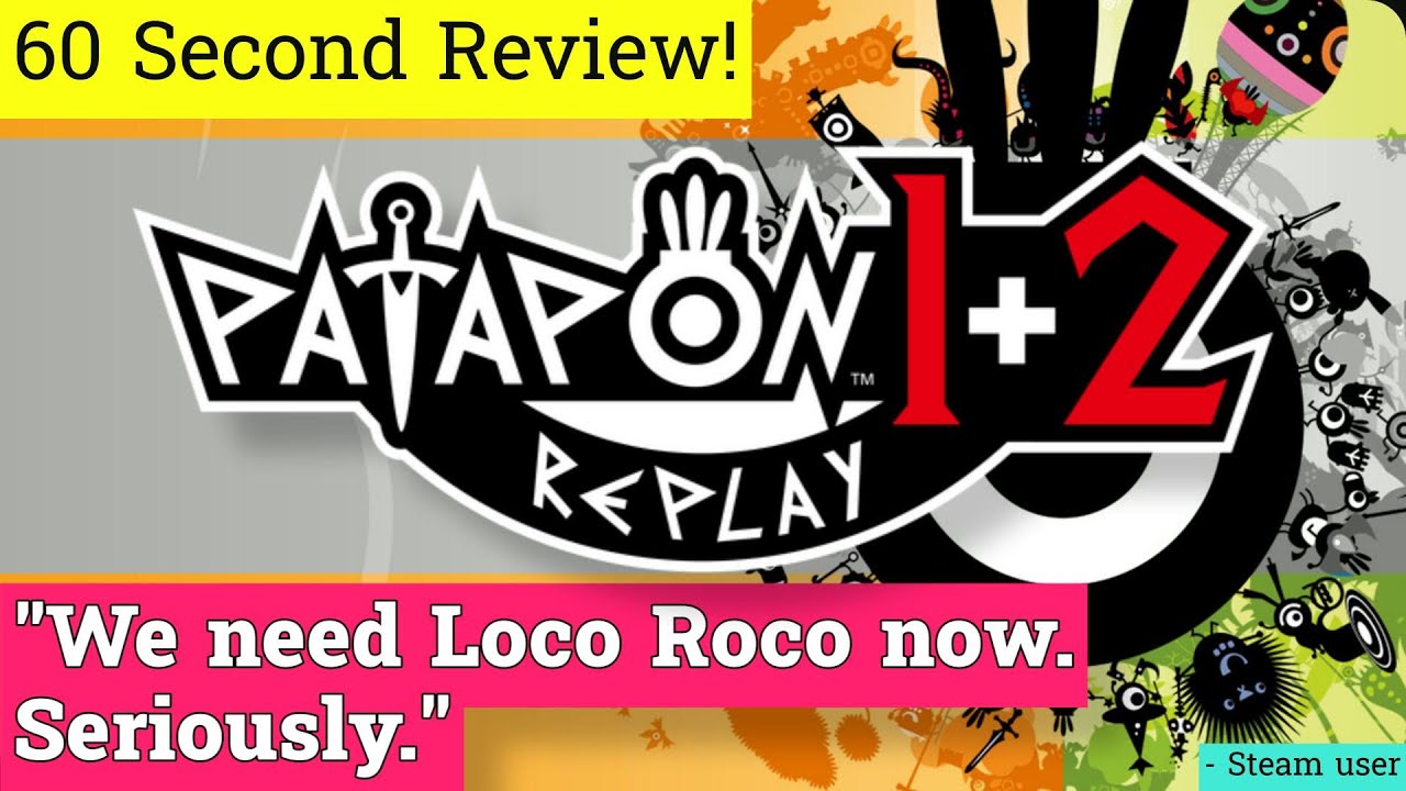 PATAPON 1+2 REPLAY review in 60 seconds!