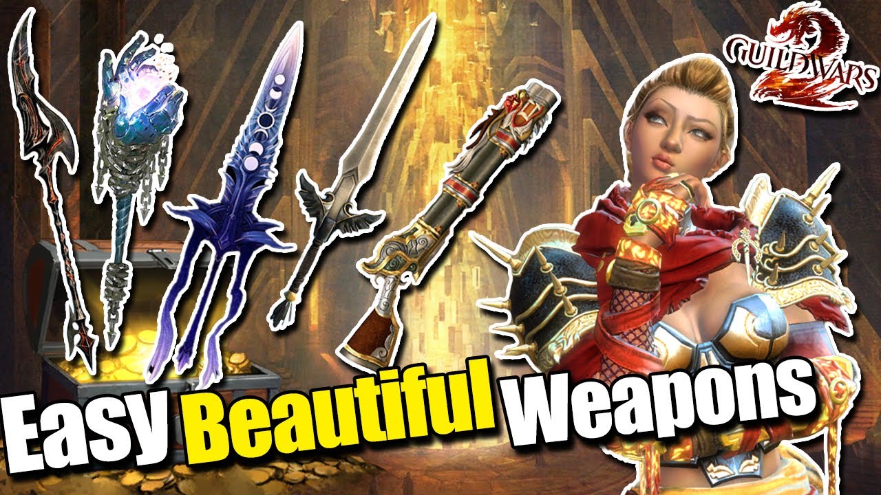Самое КРАСИВОЕ оружие в Guild Wars 2 — ТАК ПРОСТО!