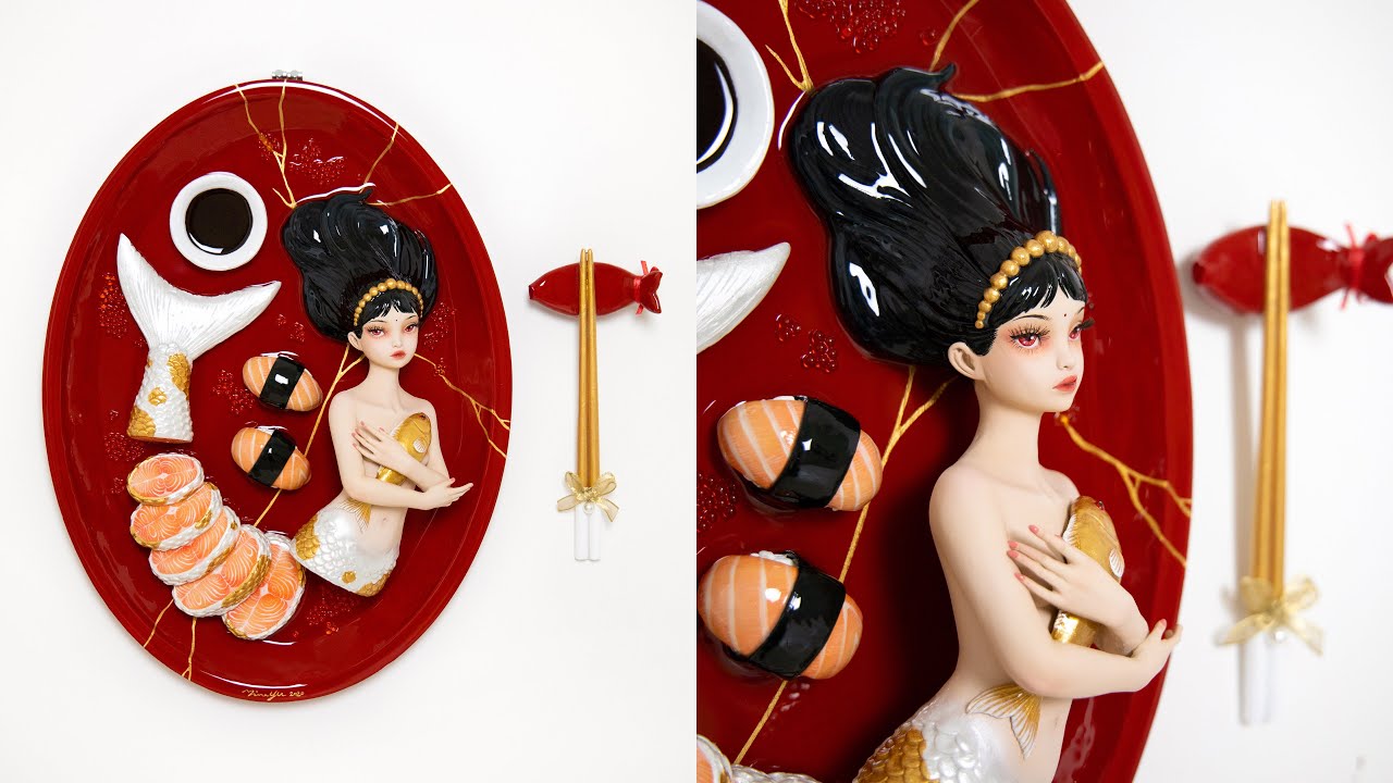 “Nigiri” Making Process | Commission Work Clay Sculpture