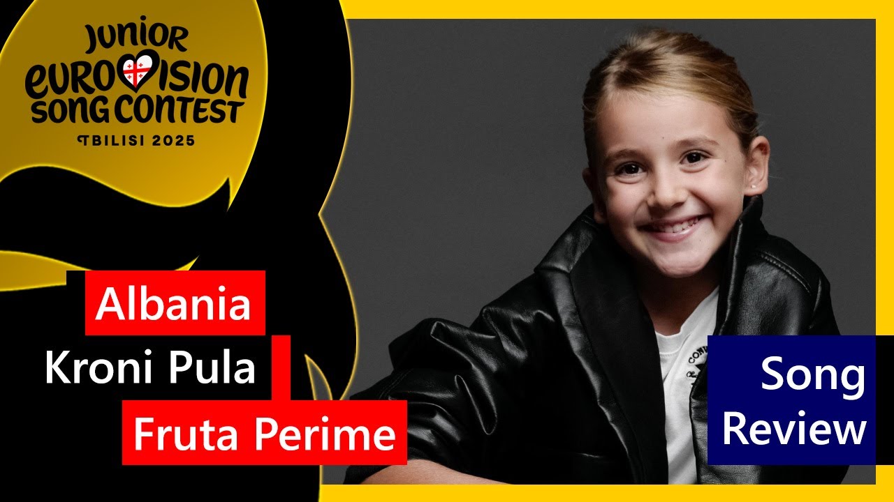 208 | JESC 2025 - Song Review of Albania 🇦🇱 - Kroni Pula - ‘Fruta Perime’