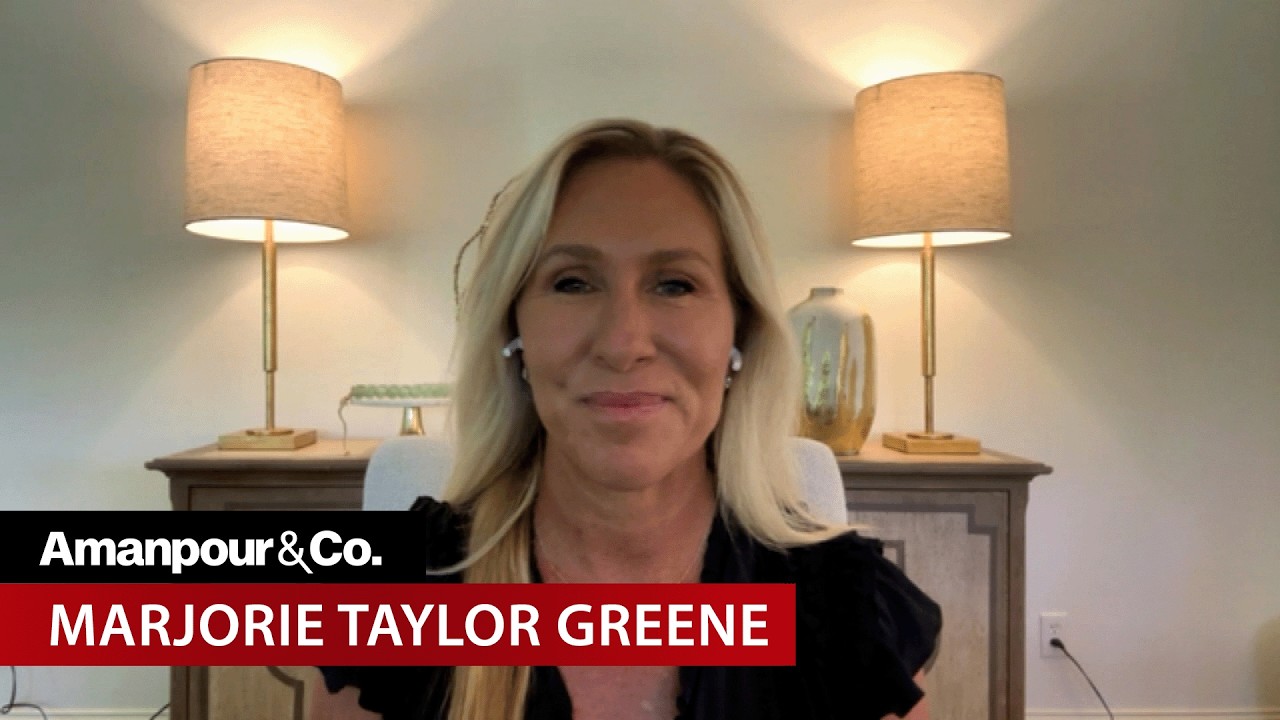 Марджори Тейлор Грин о причинах своего призыва к отстранению Трампа от должности | Amanpour and C...