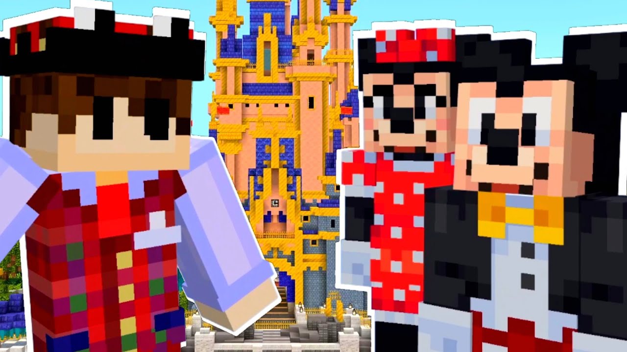 I'M GOING TO DISNEY WORLD! | Disney Minecraft | [1]