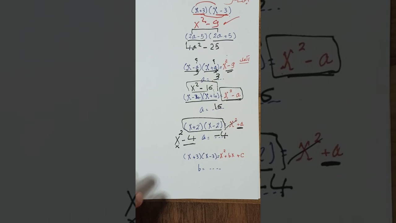 ضرب المقادير الجبرية (سؤال اختصر )الصف الاول الاعدادي ترم ثاني منهج جديد 