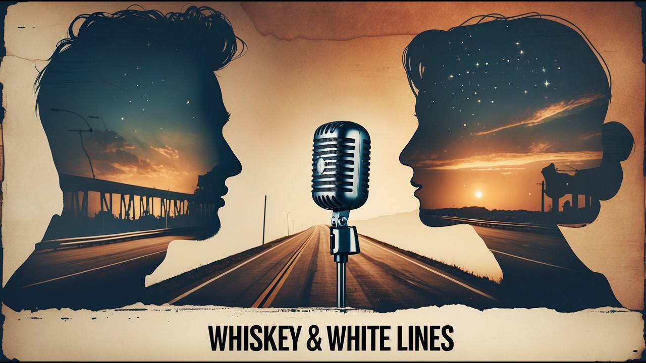 Whiskey & White Lines - Classic Country Duo (Official Audio)
