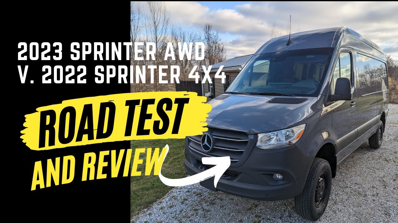 2023 Sprinter AWD v. 4WD Road Test and Review