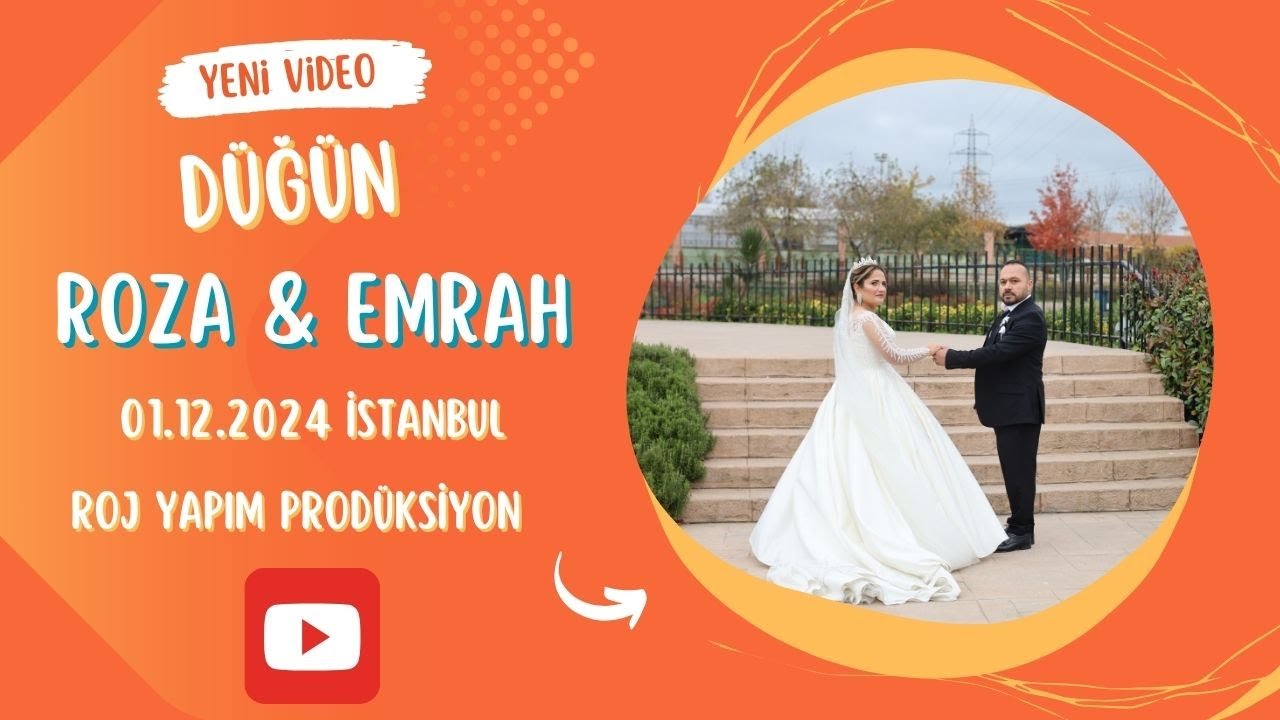 ROZA & EMRAH ÇİFTİMİZİN DÜĞÜN MERASİMİ 01.12.2024 ROJ YAPIM :)
