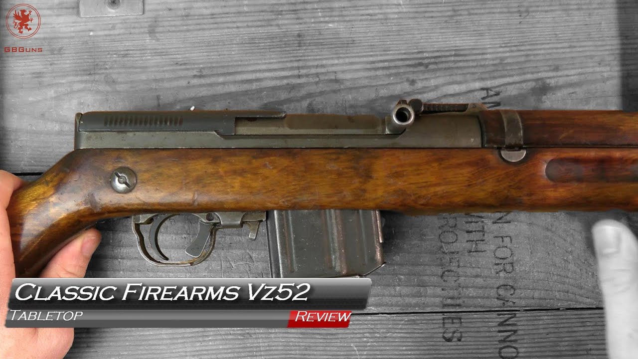 Обзор и полевая сборка Classic Firearms Vz 52 Tabletop