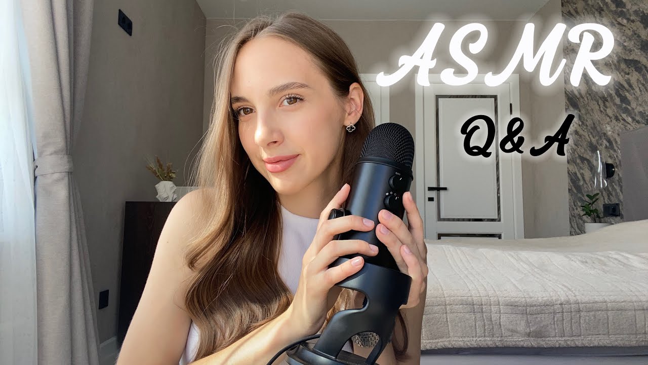 АСМР| Отвечаю на ваши вопросы ❤️‍🔥 ASMR| Answer your questions 🫶🏻