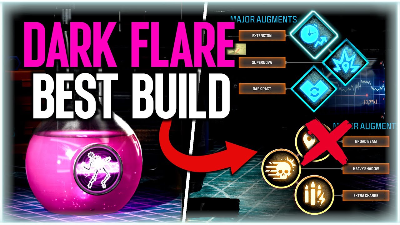 The BY FAR WORST Field Upgrade DARK FLARE! Don't Use it! (What are The BEST Augments for Dark Flare)