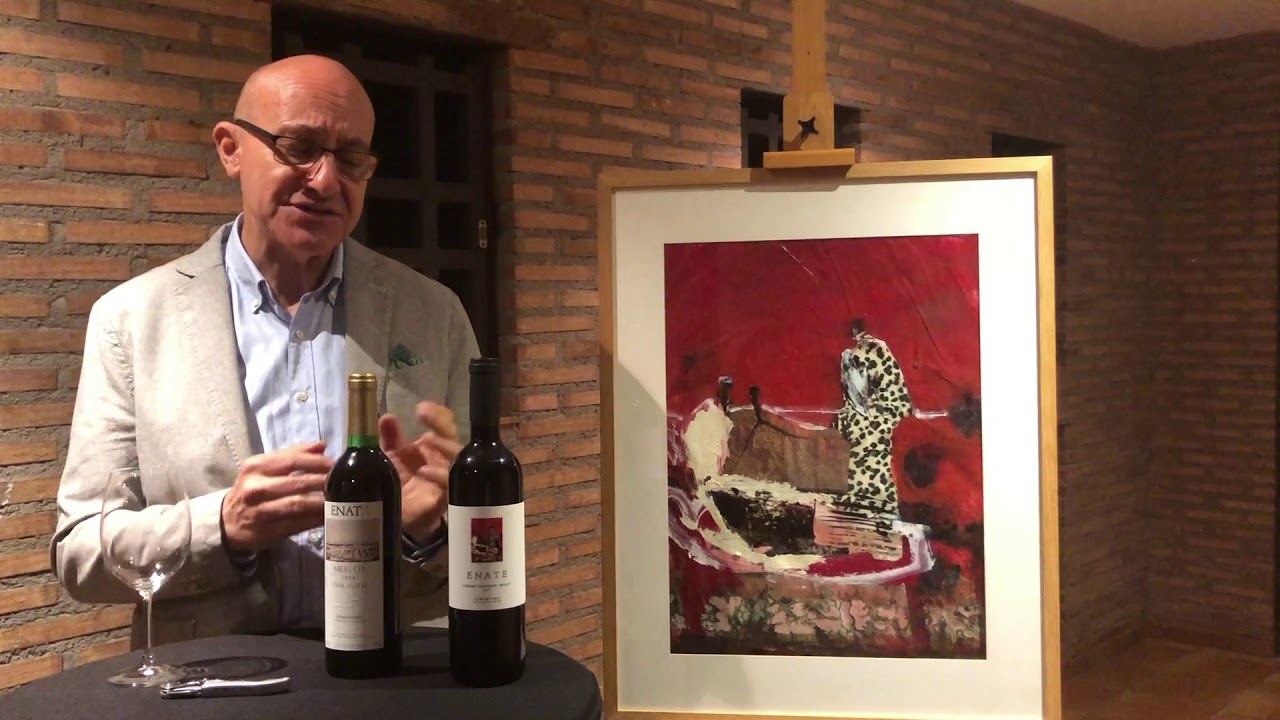This is how our ENATE Cabernet-Merlot, the winery's flagship, was created, by Jesús Artajona