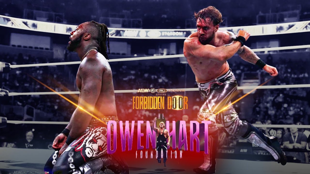 Will Ospreay Vs Swerv Strickland - Men's Owen Hart Tournament Final  - Highlights (Re - Uploaded)