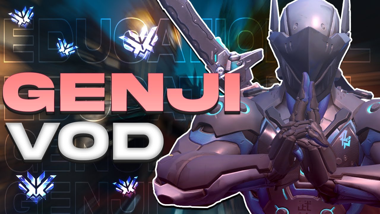Grandmaster Educational Genji VOD Review + Tips & Tricks (Overwatch2)