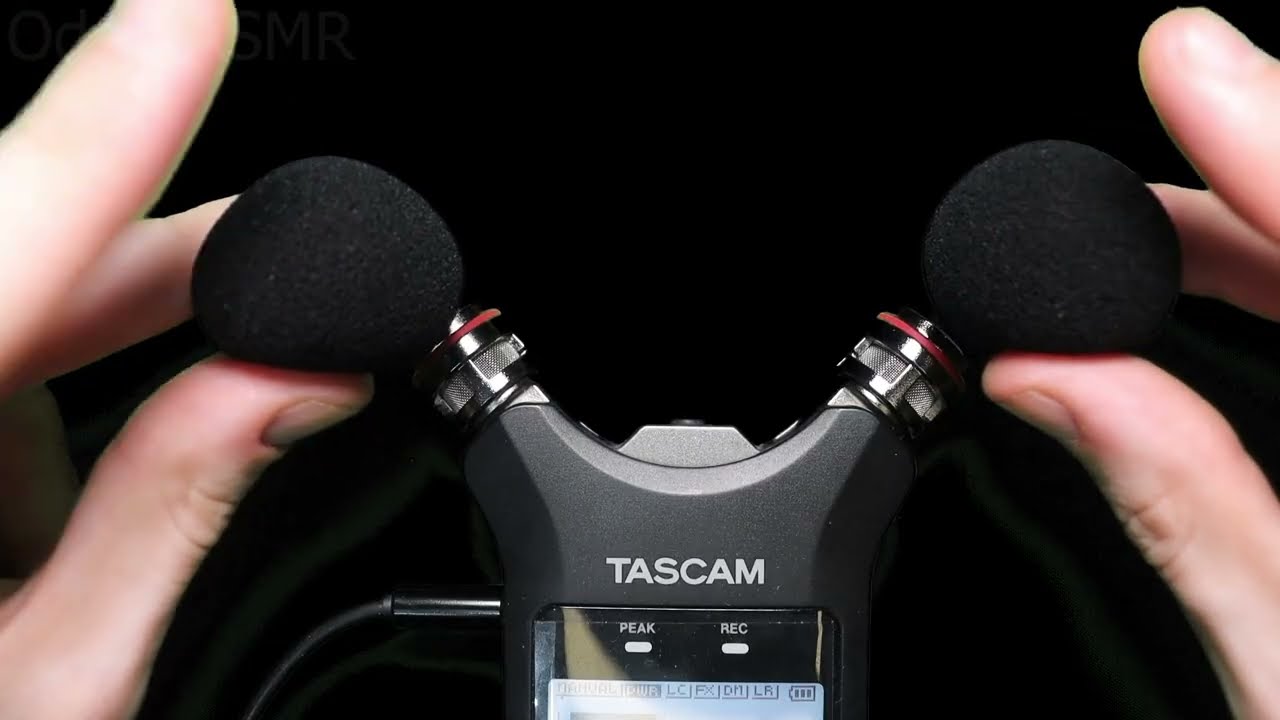 ASMR VERY NICE SOUNDS ON TASCAM