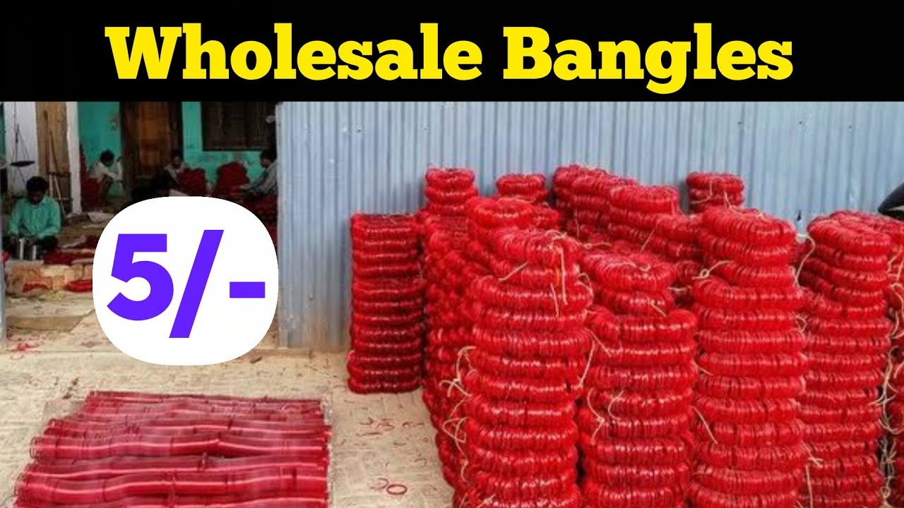 Rs. 5/- Bangles Wholesale in Begum Bazar|| Hyderabad Wholesale Bangles|| One Star Bangles 