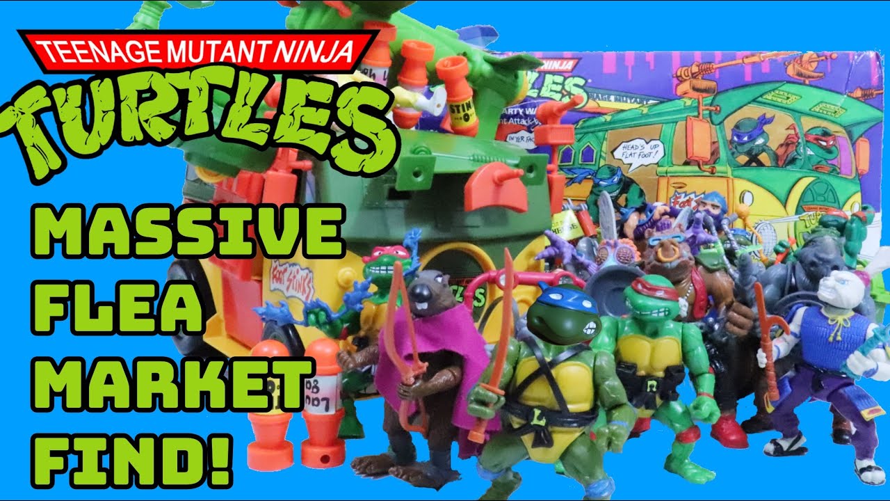Teenage Mutant Ninja Turtles Huge Flea Market Find! - BTC