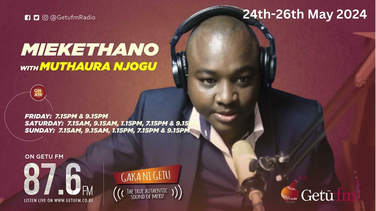 Miekethano 24th-26th May 2024