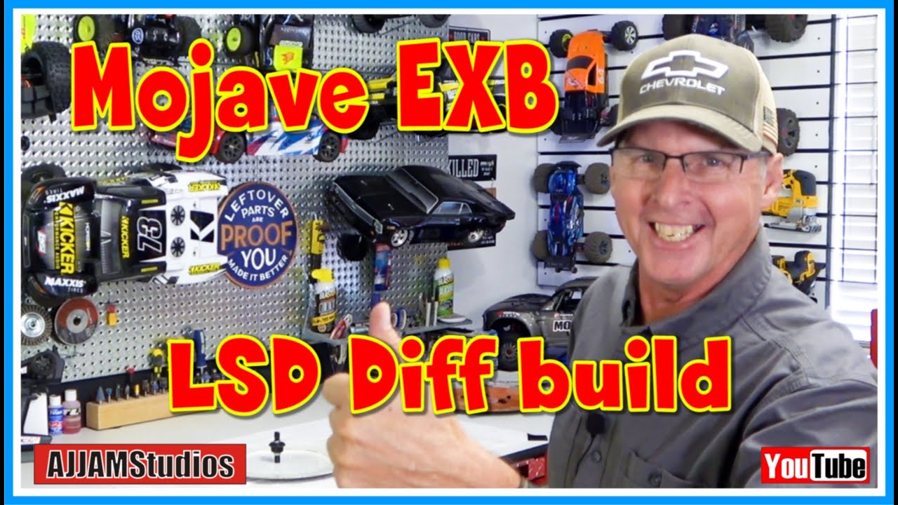 Arrma Mojave EXB LSD diff rebuild