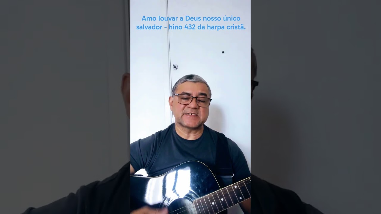Louvando a Deus com o hino 432 da harpa cristã. Vamos adorar a Jesus Cristo nosso Senhor e salvador!