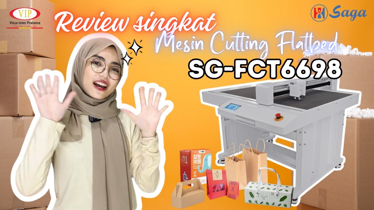 Cutting Flatbed Yang Bisa Muter 360° II Mesin Cutting Lain Tidak Ada Yang Seperti Ini.