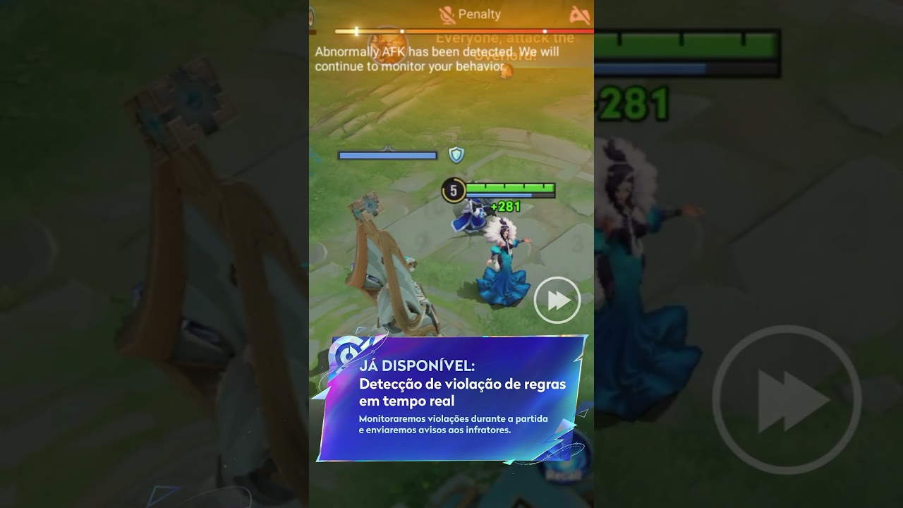 Deteccção de Violação de Regras em Tempo Real | Honor of Kings