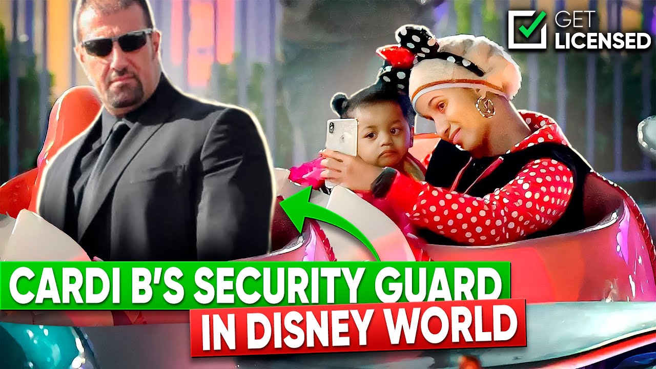 Cardi B Takes Her Security Guard To Disney World | Global Security News