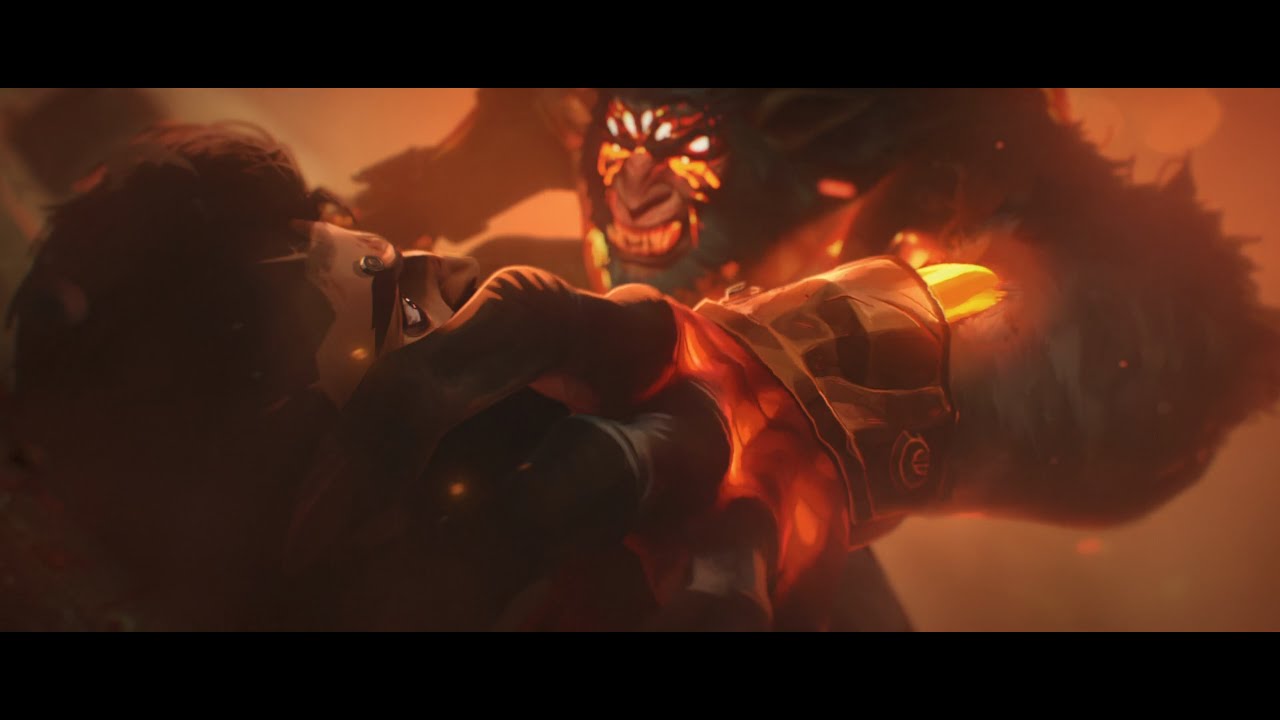 Arcane S2 - Warwick rampage and death of Rictus | 4K