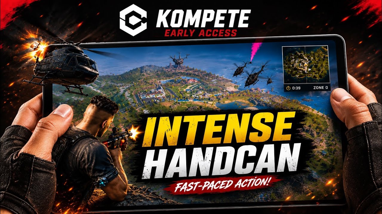 KOMPETE Gameplay: The New Fast-Paced Mobile & PC Battle Royale