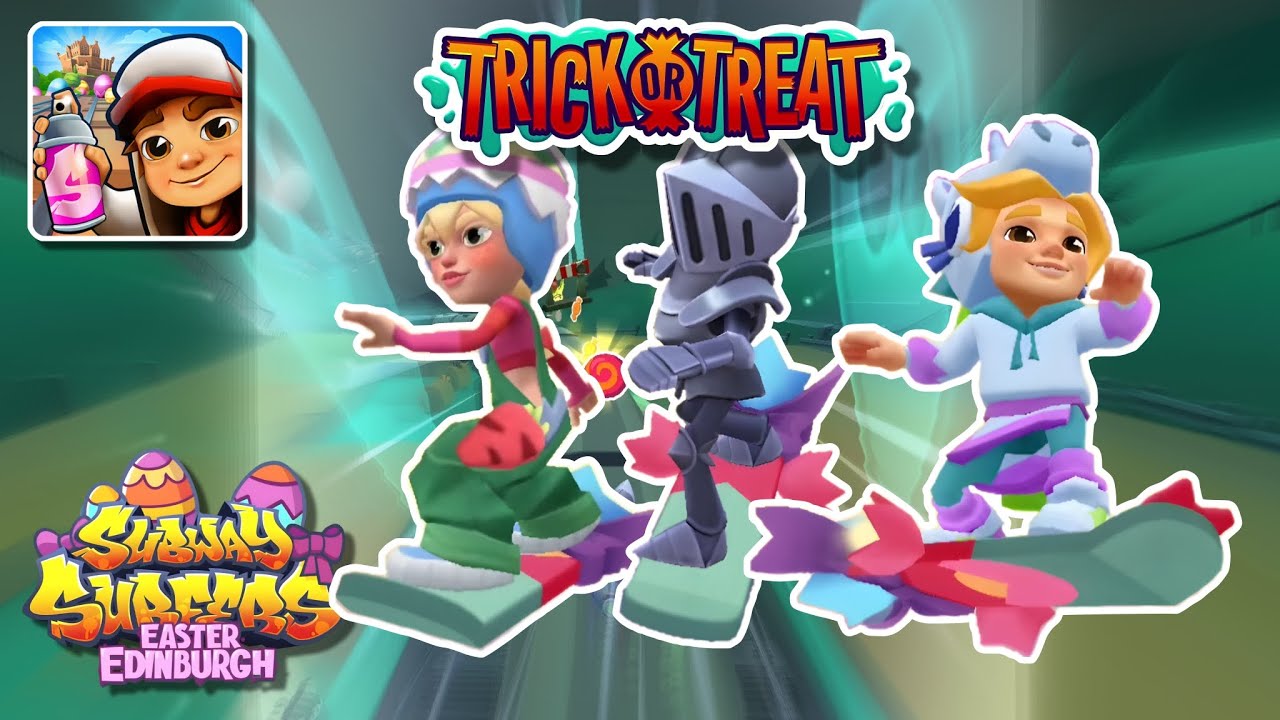 Subway Surfers Edinburgh 2025 : Trick Or Treat STAGE 5/5 Unlock Bloomster! FULL GAMEPLAY
