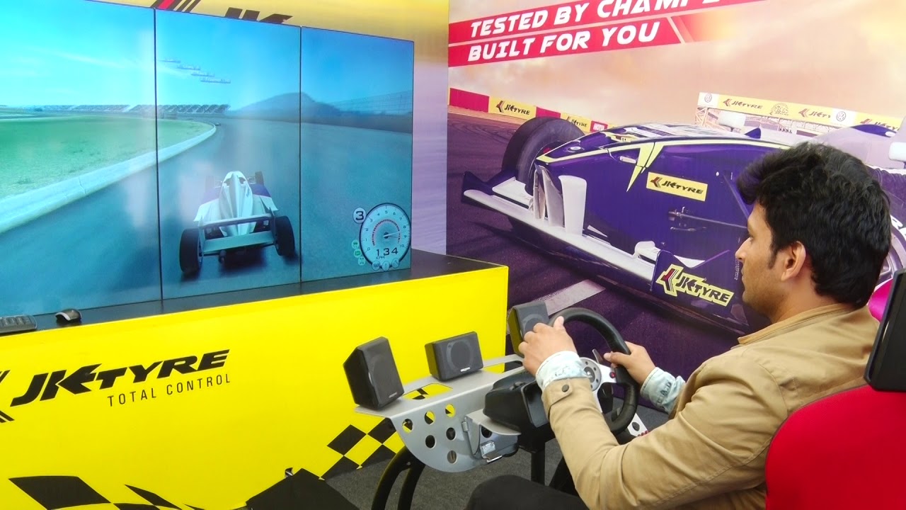 4D Car Racing Simulator Setup